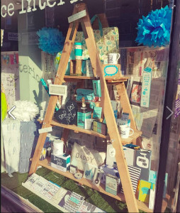 Calladoodles’ Father’s Day window display.