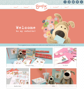 Revamped Boofle website aligned with new look.