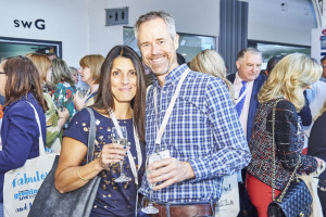 Savita and Steven Marsh of Northwood Cards clinked glasses at PG Live’s Retas’ champagne reception recently, but Father’s Day also was cause for celebration.