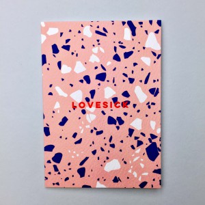 A ‘lovesick’ 80s style design from The Completist.
