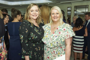 Hallmark’s Amy Banks (left) with colleague Tamsyn Johnston-Hughes at last month’s Retas awards.
