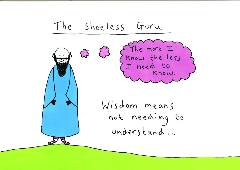Everyone needs a Shoeless Guru!