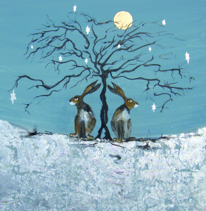 ‘Winter Star Tree’ published on cards by Green Pebble.