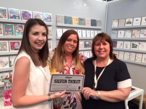 Jenni Taylor (centre) with colleague Melissa Ramsden (left) and Viv Barlow of Ling Design.