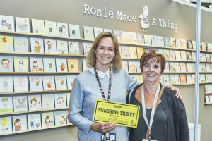 Kim Lewis (right) with Rosie Harrison, founder of Rosie Made A Thing.