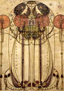 A Rennie Mackintosh design from Colcards.