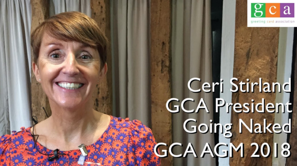 Above: Ceri in her role as GCA president