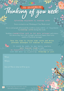 This year’s Thinking of You Week toolkit is now available to download from www.thinkingofyouweek.cards