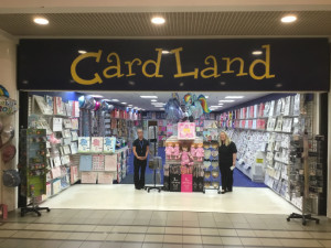 The Card Land store in Bangor, Northern Ireland which is now part of the Cardzone estate.