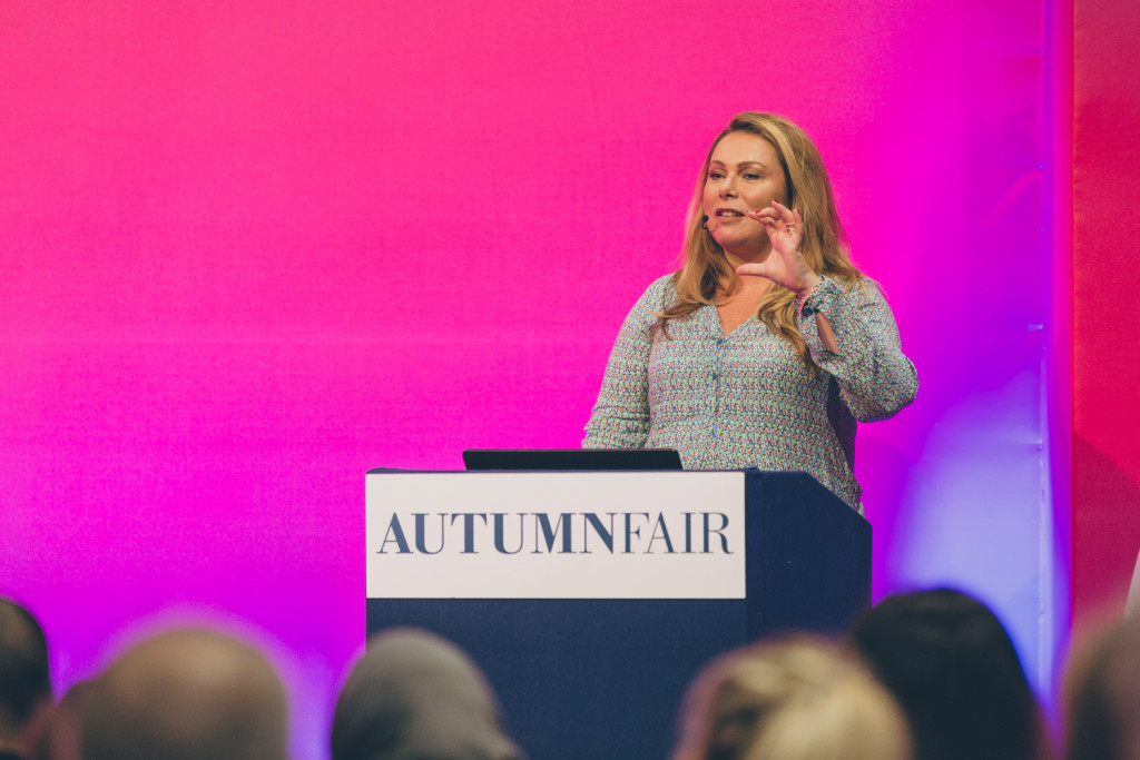 Not On The High Street founder Holly Tucker enthralled a packed audience at Autumn Fair yesterday (Monday 3 September) as she told her incredible business journey.