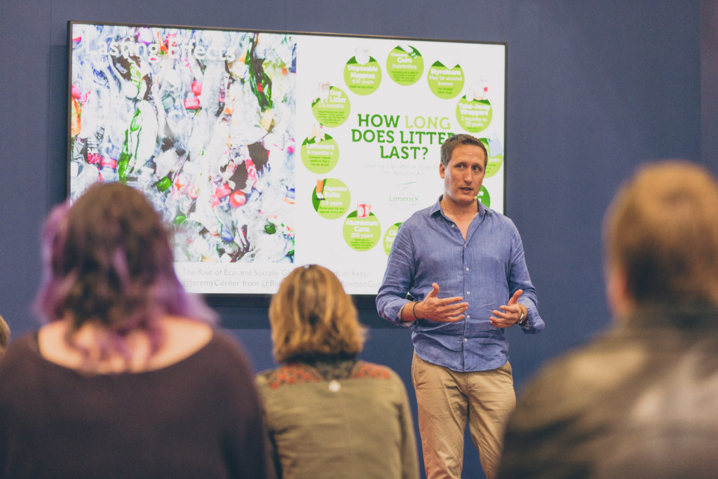 Another popular speaker was Jeremy Corner, md of Blue Eyed Sun whose talk, entitled Examining the rise in eco and socially conscious trends certainly hit a chord.
