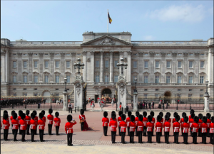 Above: Santoro’s co-founder was invited to Buckingham Palace to be presented with a Queen’s Awards for Enterprise for its licensing activity. 