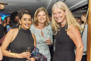 Above: (left-right) Meera Santoro and colleague Jo Campbell with Bettina Koeckler of the Deal Factory at last week’s Licensing Awards event. 