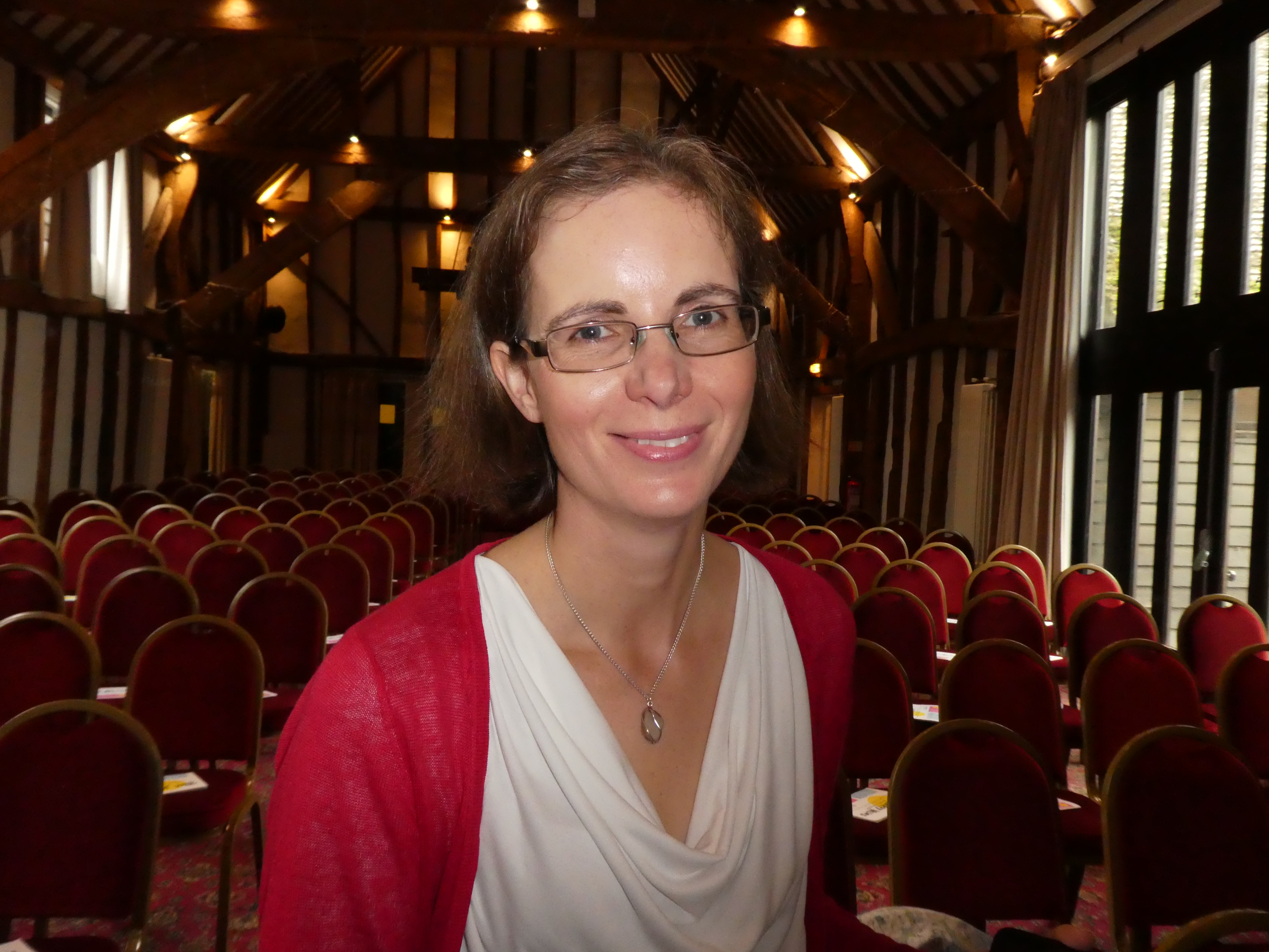 Above: Sue Morrish at the recent GCA AGM and Conference.