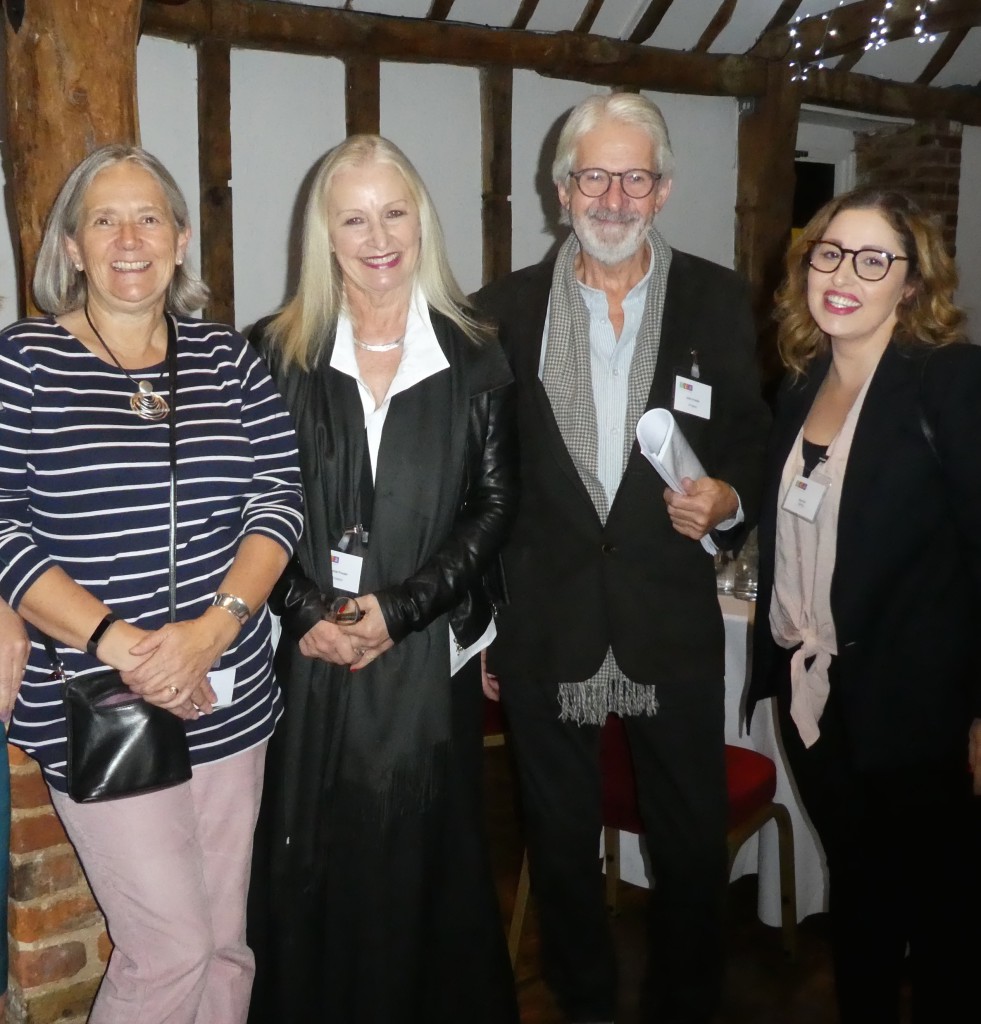 Above: (Right-left) Tigerlily’s Suna Sor with Scribbler’s John Procter, Jennie Procter and Henri Davies at the GCA AGM and Conference.