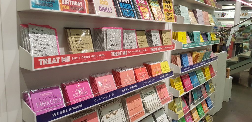 Above: Paperchase is an important stockist for many publishers.
