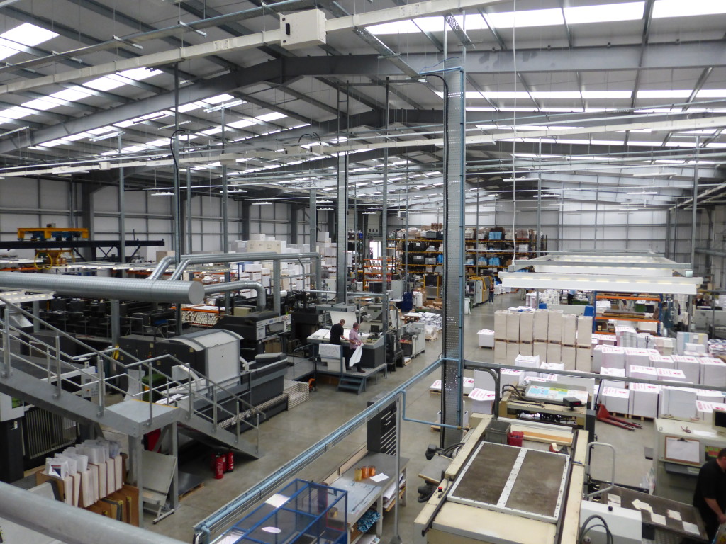 Above: Windles’ state of the art printing facility in Thame, Oxfordshire.