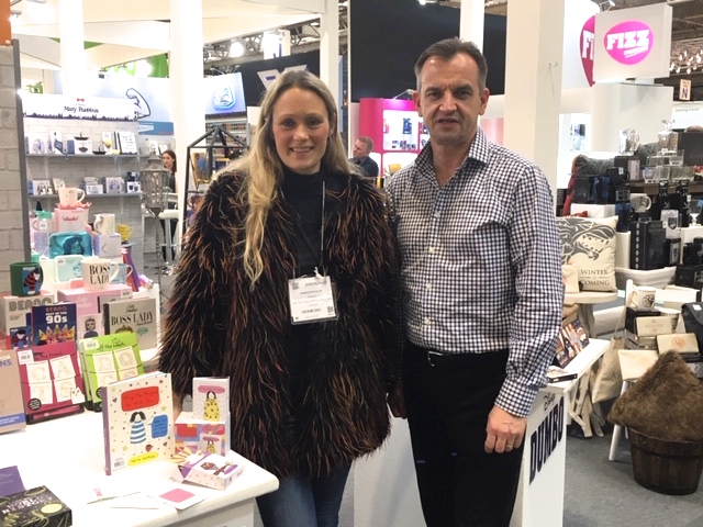 Above: The show saw the launch of Half Moon Bay’s May The Thoughts Be With You range under its new Ice House publishing imprint. Creator of the brand, Charlotte Reed caught up with Peter Thompson, md of Half Moon Bay/Shruti. 