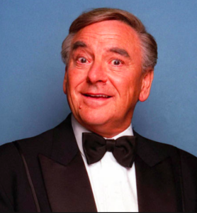 Above: Comedic genius Bob Monkhouse would be JC’s ideal dinner date.