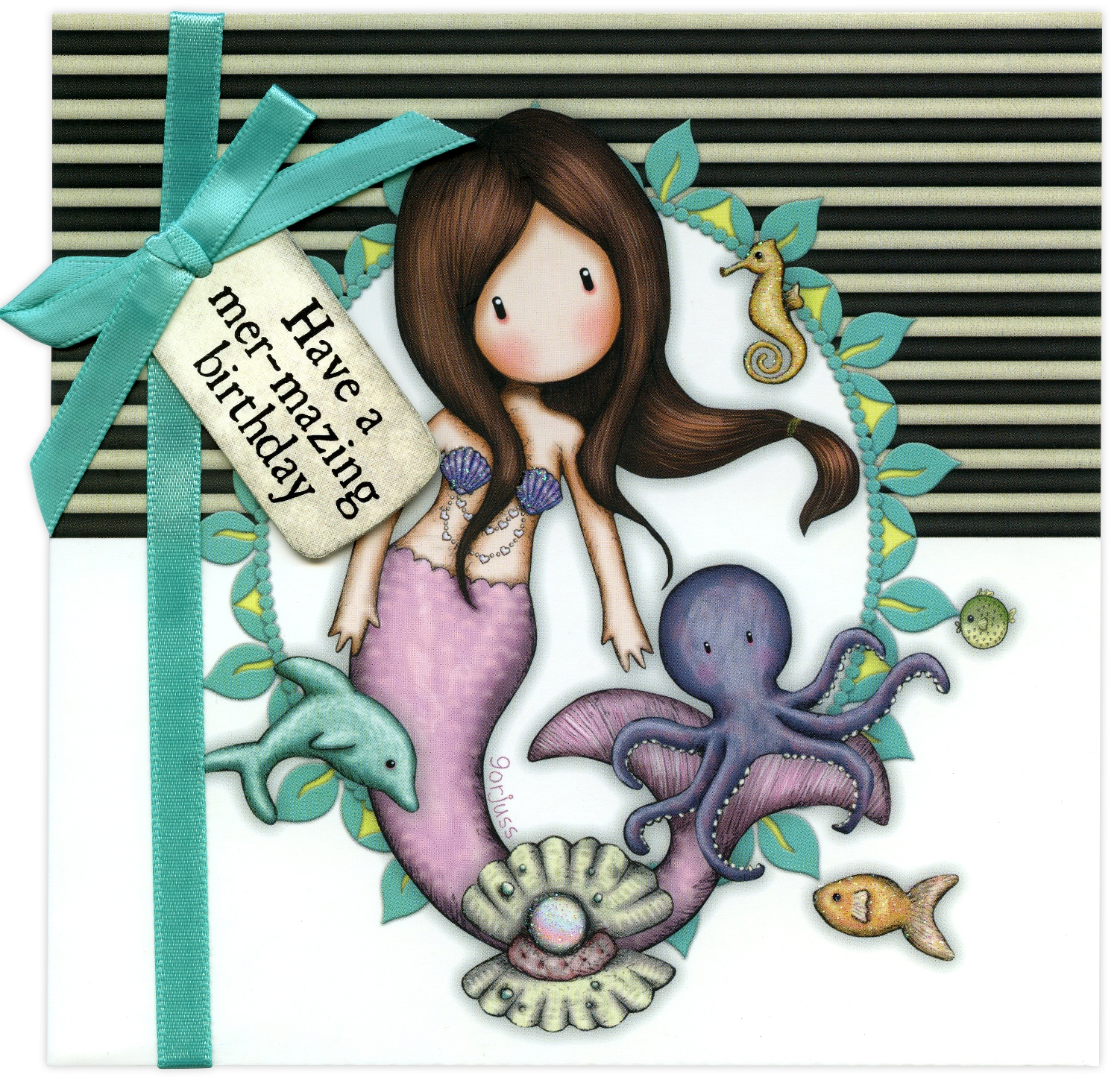 Above: One of the new Gorjuss card designs from Santoro that co-ordinates with a wealth of gift products. 