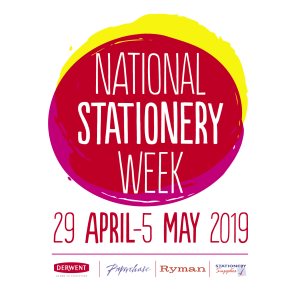 Above: National Stationery Week runs until May 5 this year. 