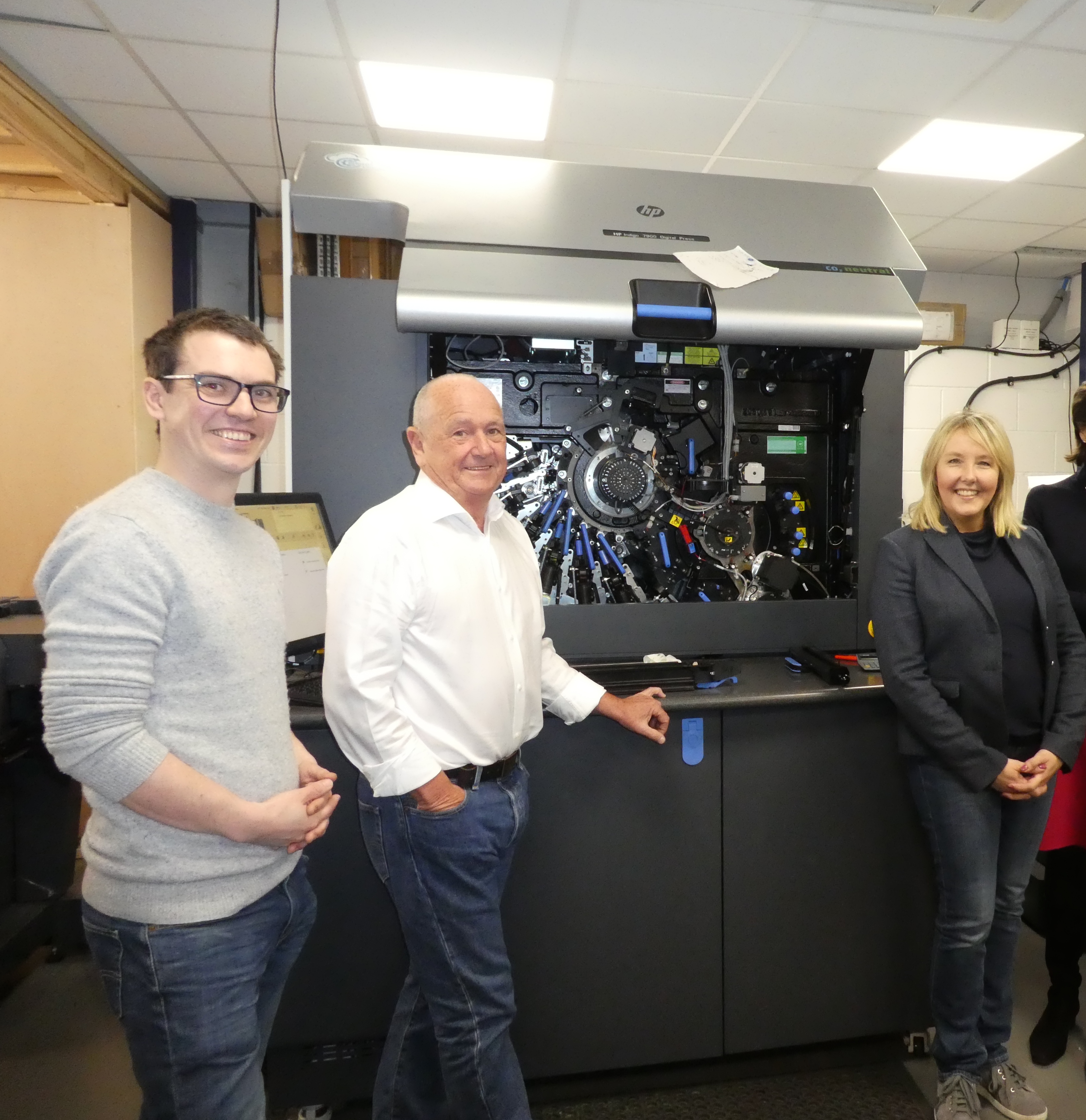 Above: The Simplicity system has been developed and is run from The Imaging Centre’s HQ in Kent. (Left-right) Adam Short, Bob Short and Julie Brightly of The Imaging Centre. 
