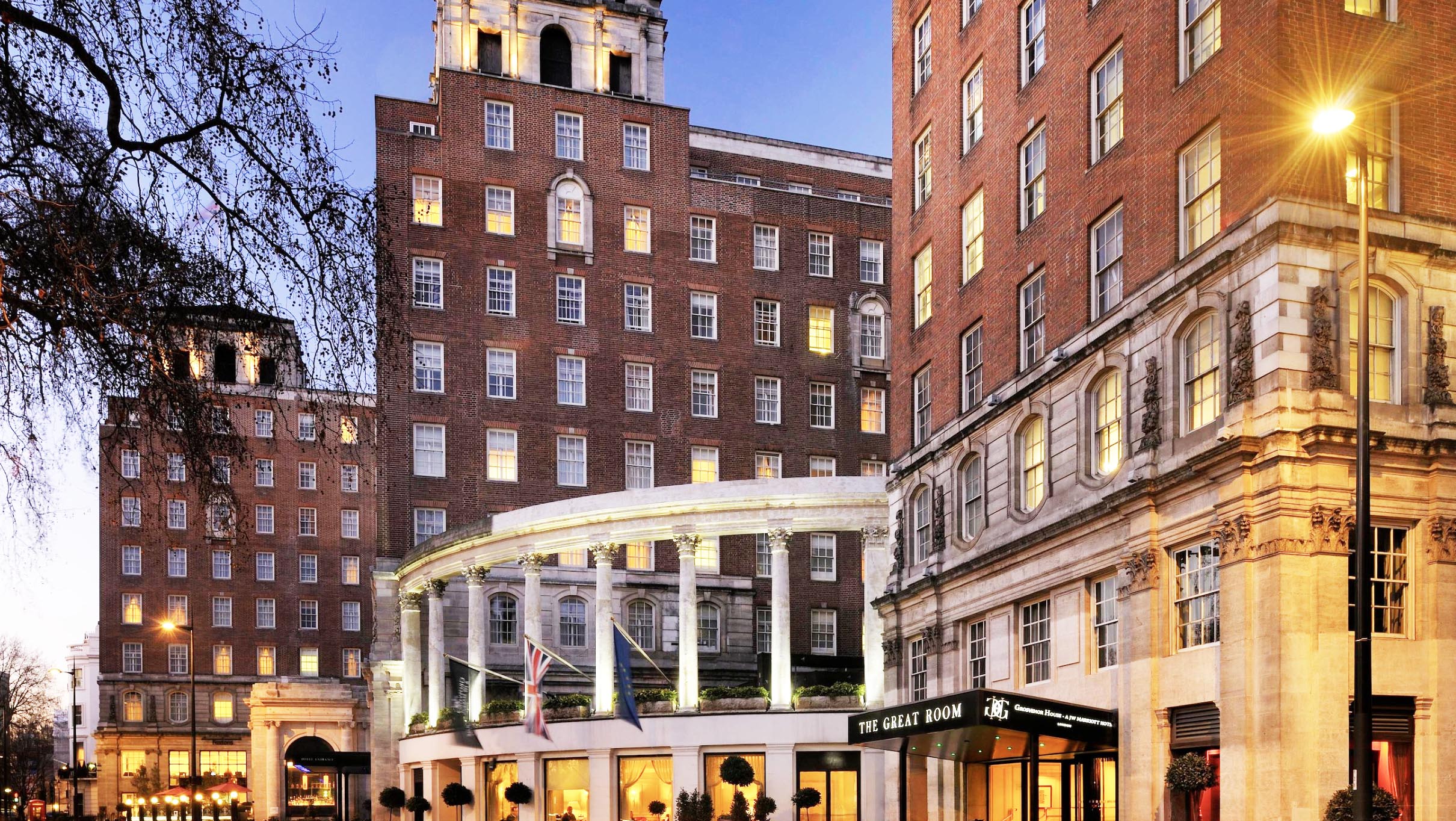 Above: This year The Retas will take place in the Ballroom of the Grosvenor House Hotel. 