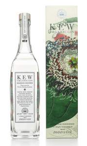 Above: One of the licensed gins being produced by The London Distillery Company the packaging of which inspired Kelly. 