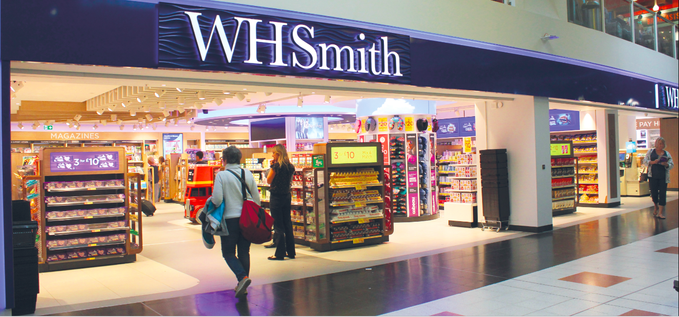 Above: Although it came bottom of the Which? league table, some 50% of shoppers still had customer satisfaction from WH Smith. 