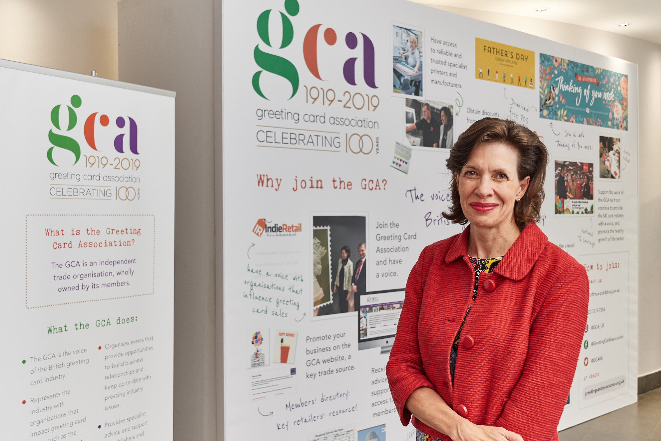 Above: Being driven by Amanda Fergusson, ceo of the GCA, the #cardtokeep Instagram initiative is part of the Association’s 100 anniversary activities.
