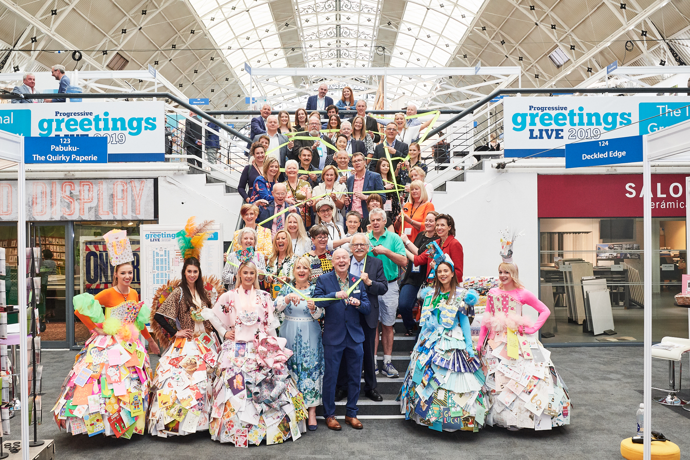 Above: A lovely bunch of retailers and overseas distributors collectively officially opened PG Live 2019.