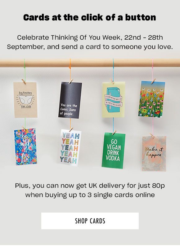 Above: Paperchase’s emailer to promote ToYW. 