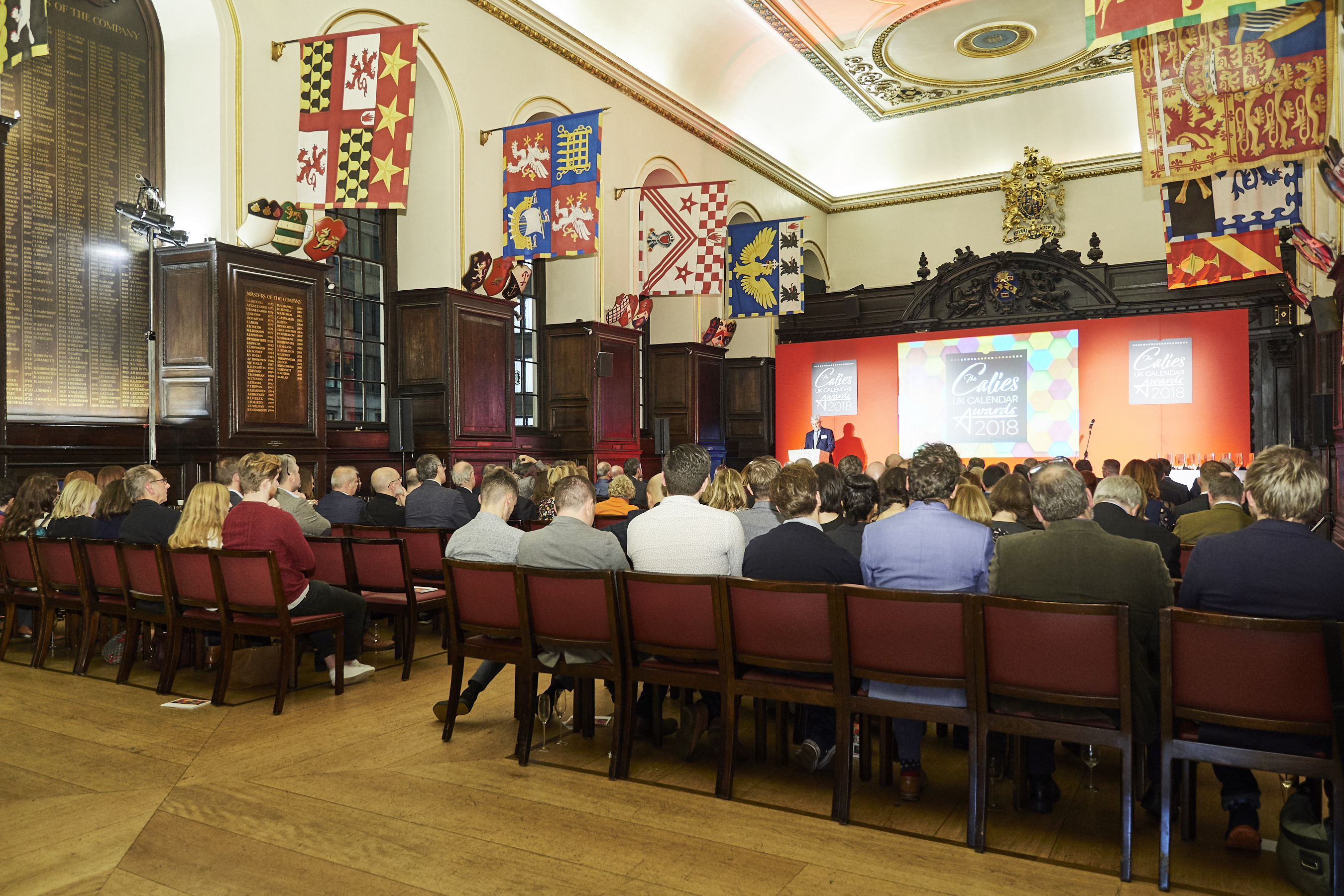 Above: The Calies awards event will take place once again at Stationers’ Hall in St Pauls, London. 