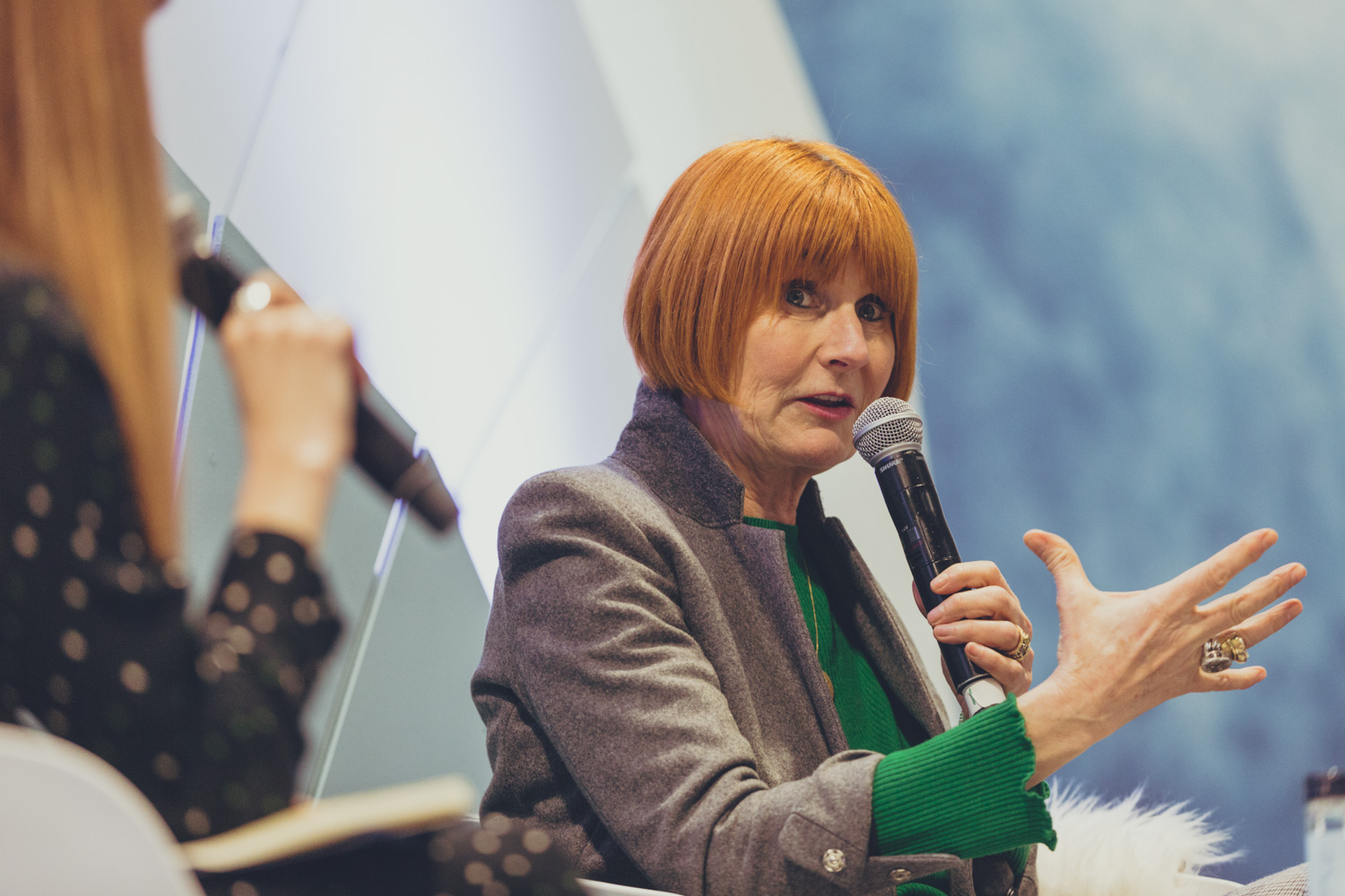 Above: Mary Portas urged retailers to think ‘people, planet, profit’ during her engaging talk at Spring Fair. 