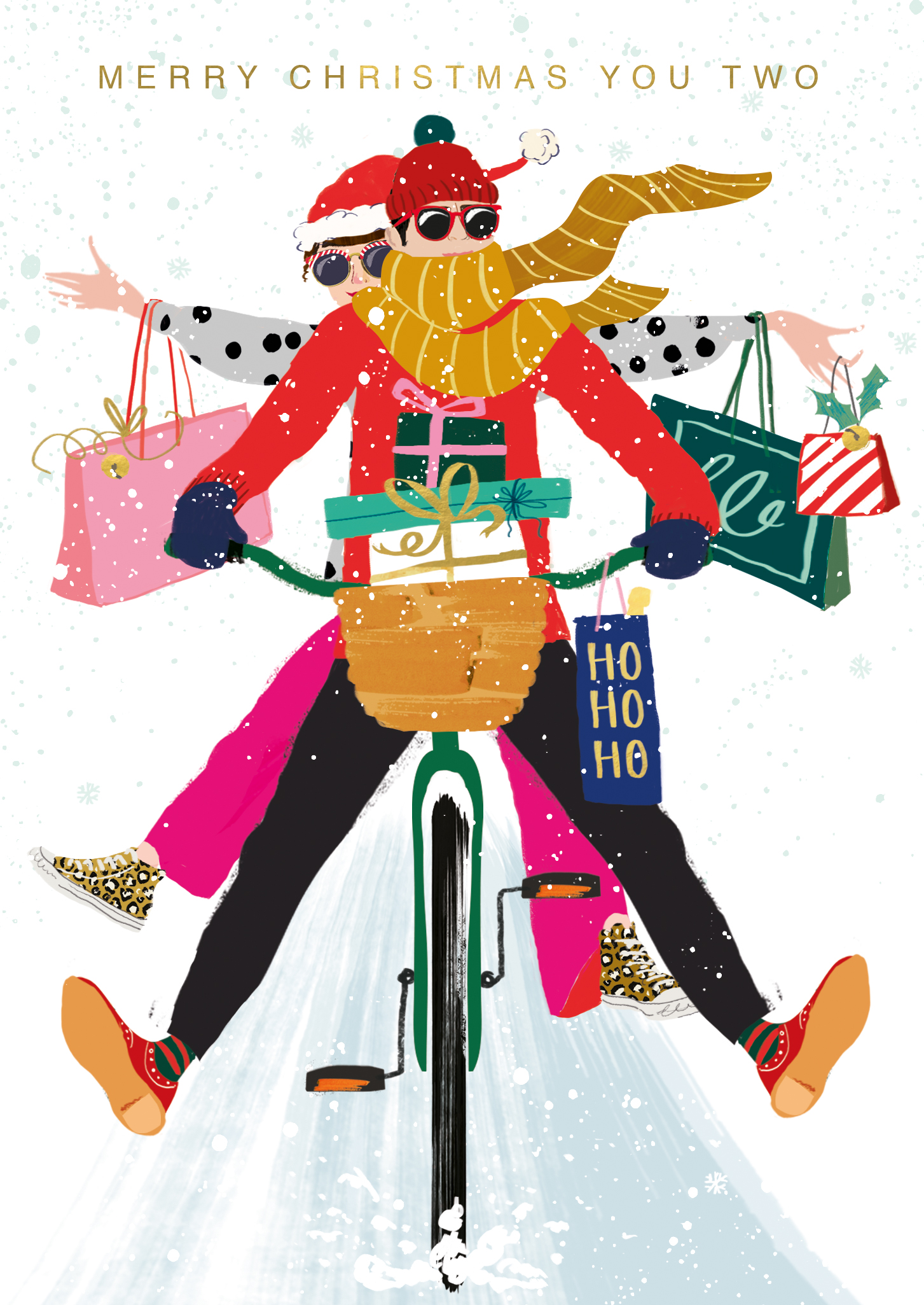 Above: Full of joie de vivre, illustrated by Sarah Long courtesy of The Bright Agency.