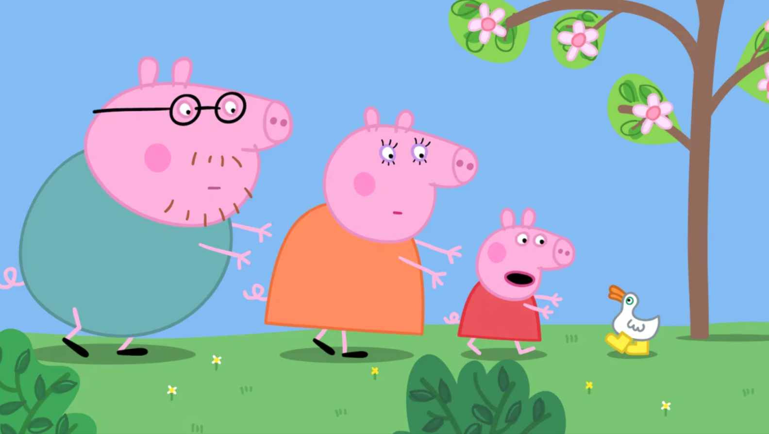 Above: Paper Salad’s Claire Williams is now a real expert on Peppa Pig.