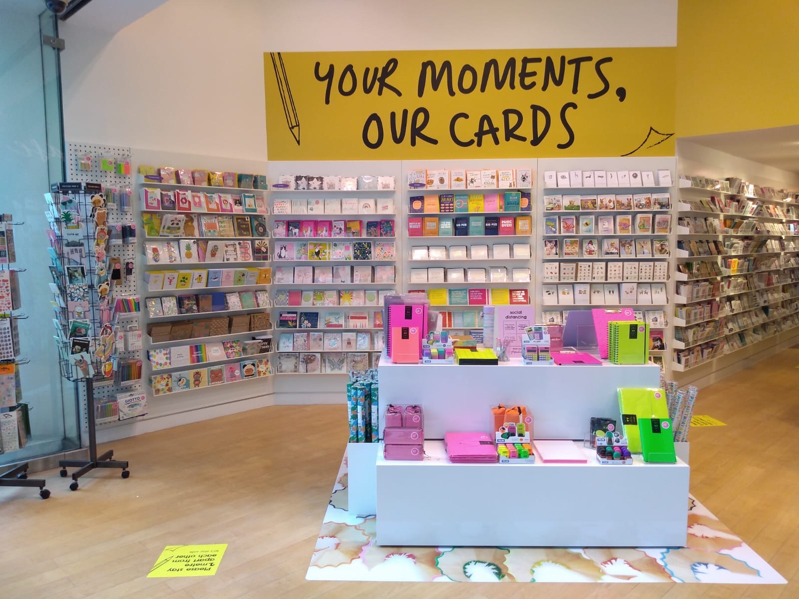 Above: Paperchase is planning to have all of its 126 standalone stores back trading over next few weeks.