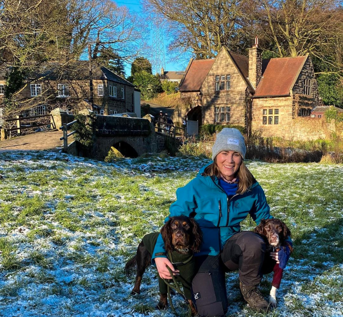 Above and top: Alicia with Millie and Ted. The dogs now have over 17K followers on their Instagram account (https://www.instagram.com/millie_and_ted/?hl=en) which features their adventures.