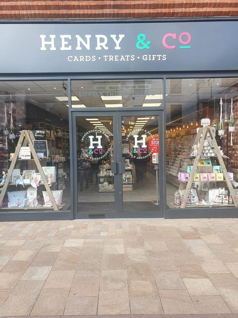 Above: The new look Henry & Co store in Ormskirk.