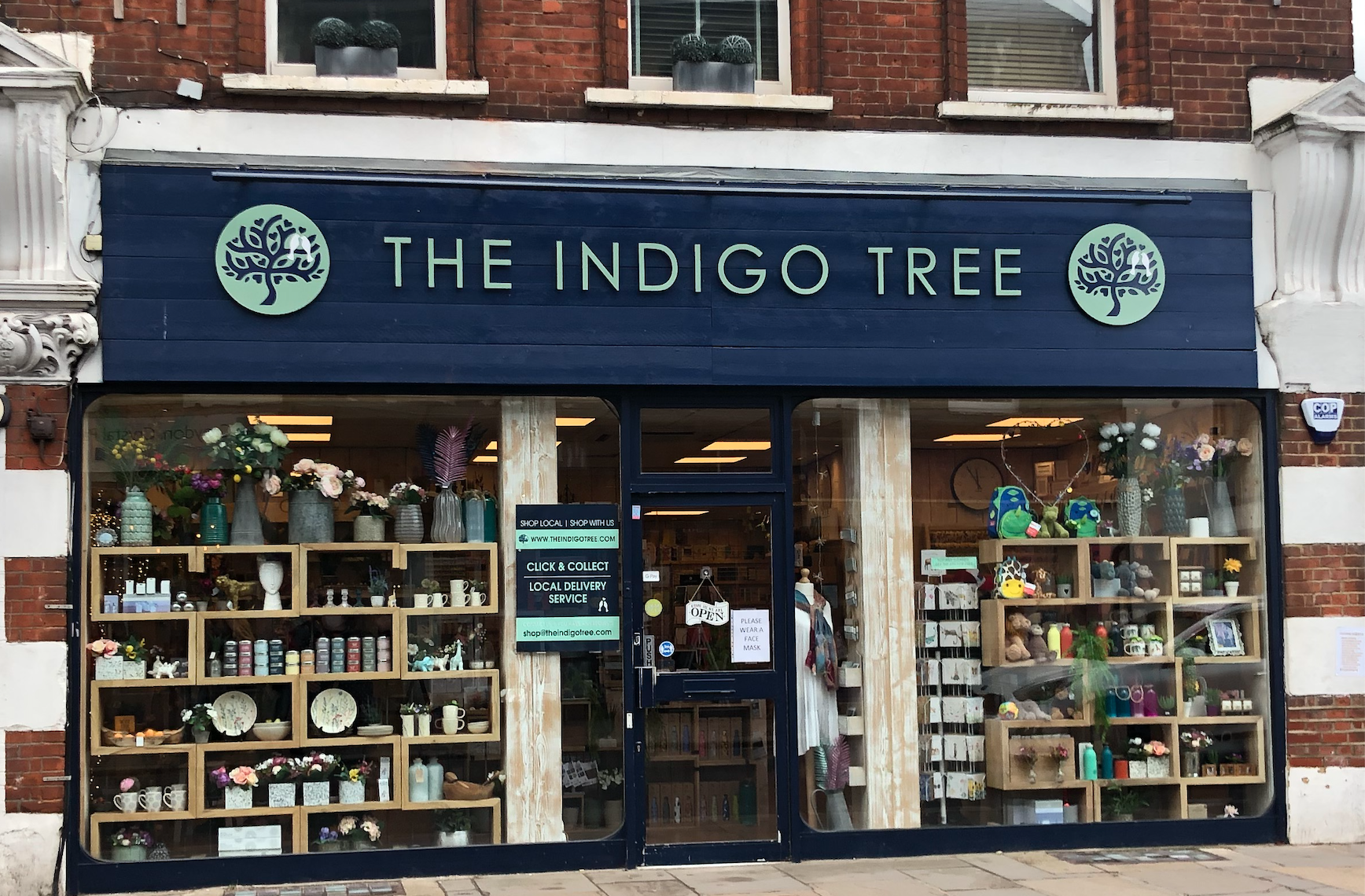 Above: The Indigo Tree’s Crystal Palace store.