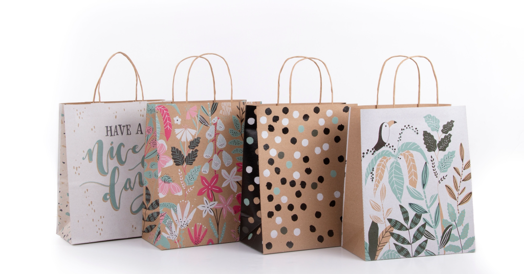 Above: The Eco-nature collection spans a number of paper products – from cards to wrap.