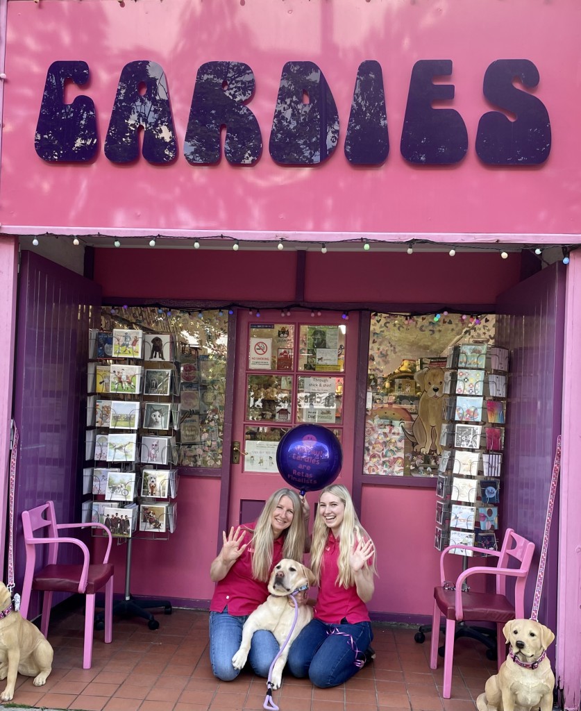 Above: Jo Sorrell with Millie Brooke, part time assistant.