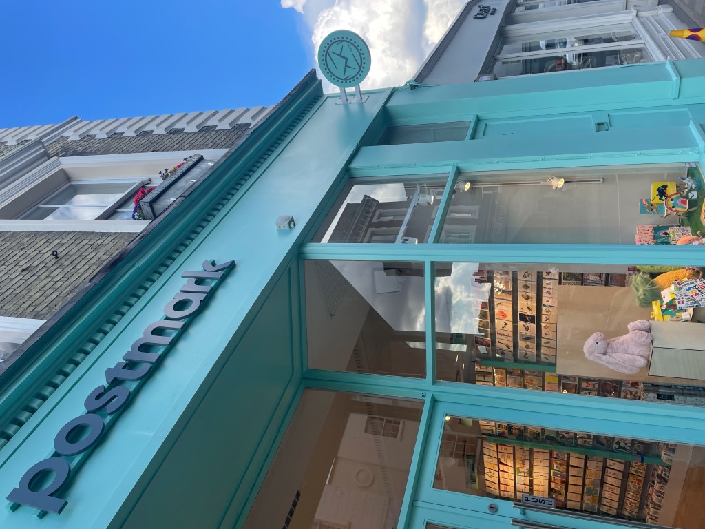 Above: Postmark’s store in Wimbledon Village opened a month after the Blackheath one taking it up to six shops in London.