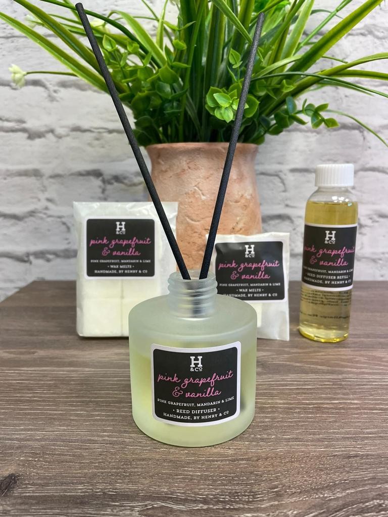 Above: The Henry & Co brand is now extending into home fragranced products.