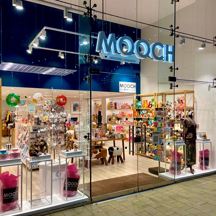 Above: The Mooch store in Rushden Lakes.