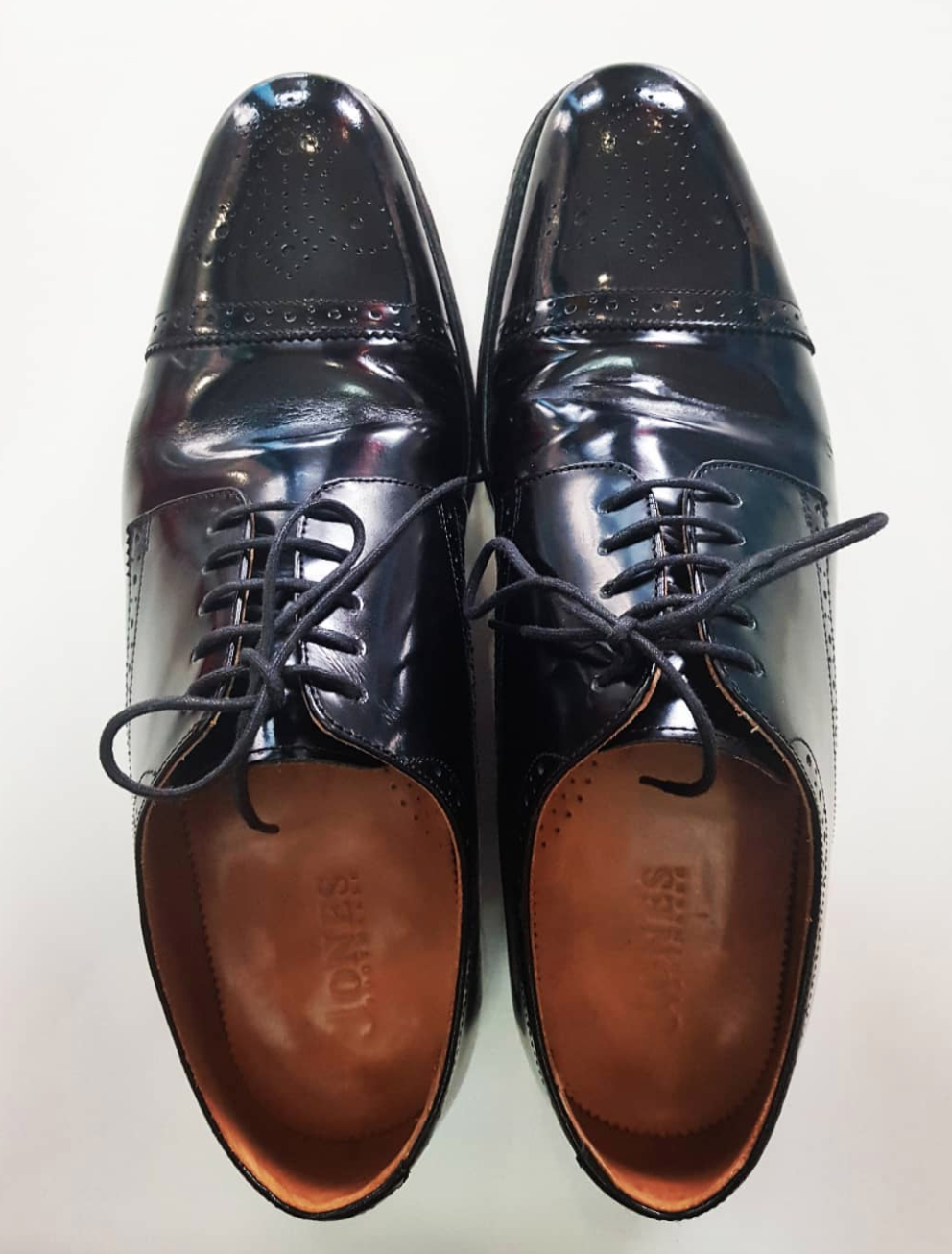 Above: As well as sharing how his has bought a new three piece tweed suit, Austin & Co’s owner Sean Austin’s anticipation for The Retas has also seen him give his posh shoes a revamp.
