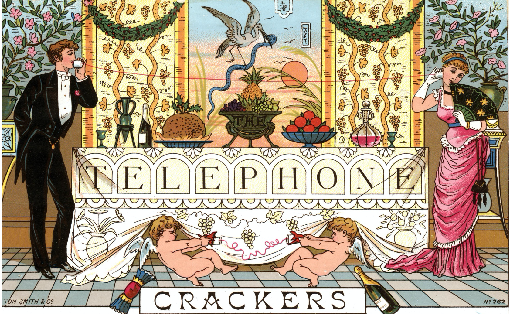 Above: Tom Smith Telephone Crackers from 1878.