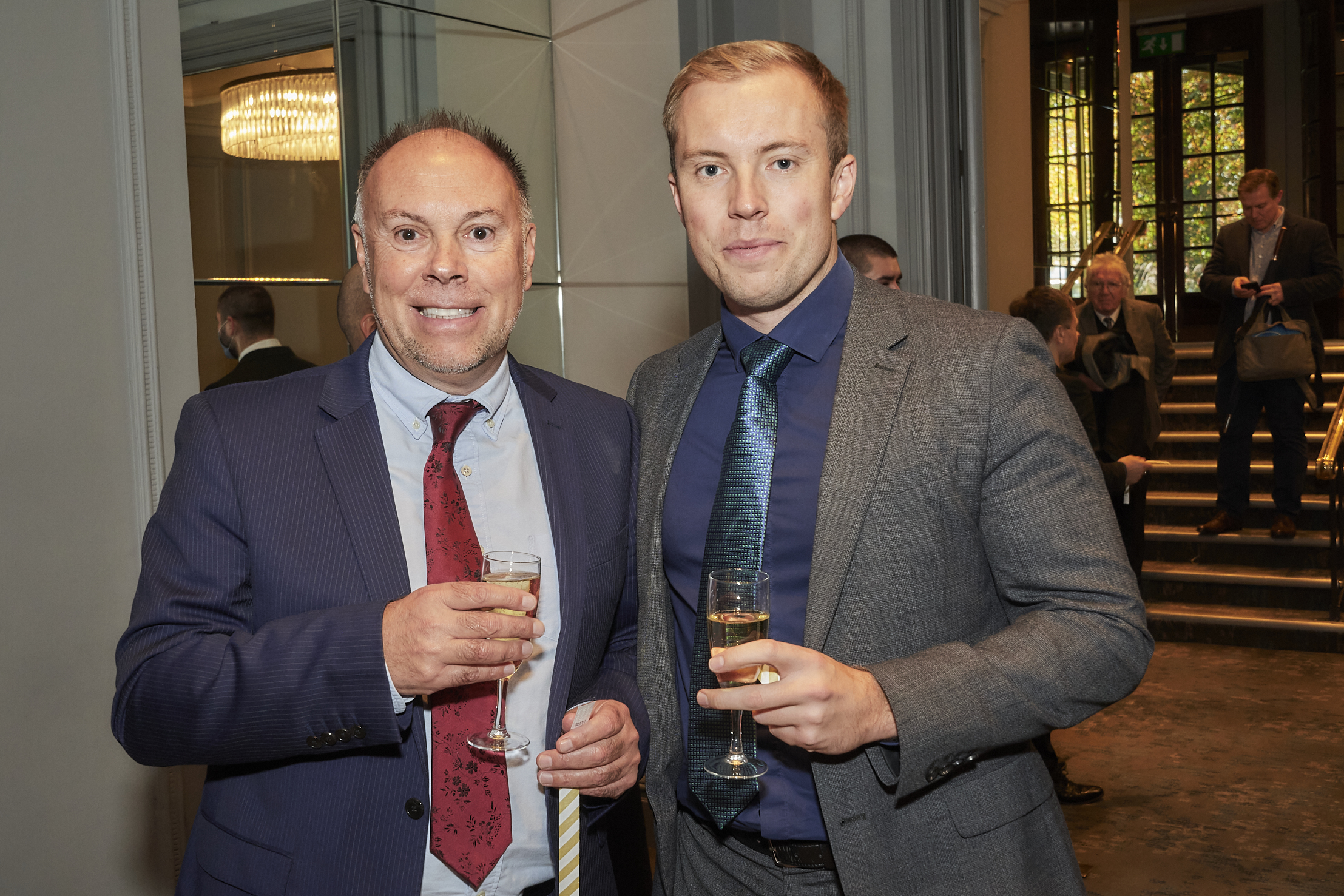 Above: Paul and James Taylor at the recent Retas event, which saw Cardzone win two awards.