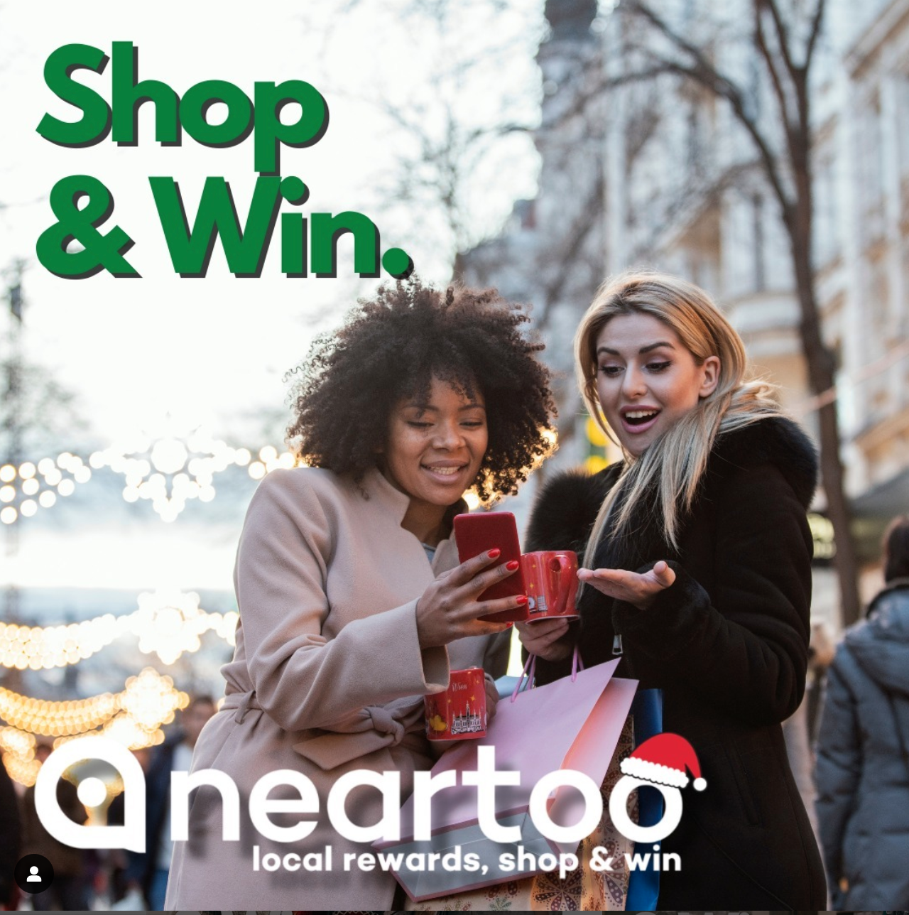 Above: The technology of Neartoo allows for shoppers and participating retailers to instigate promotions and incentives.