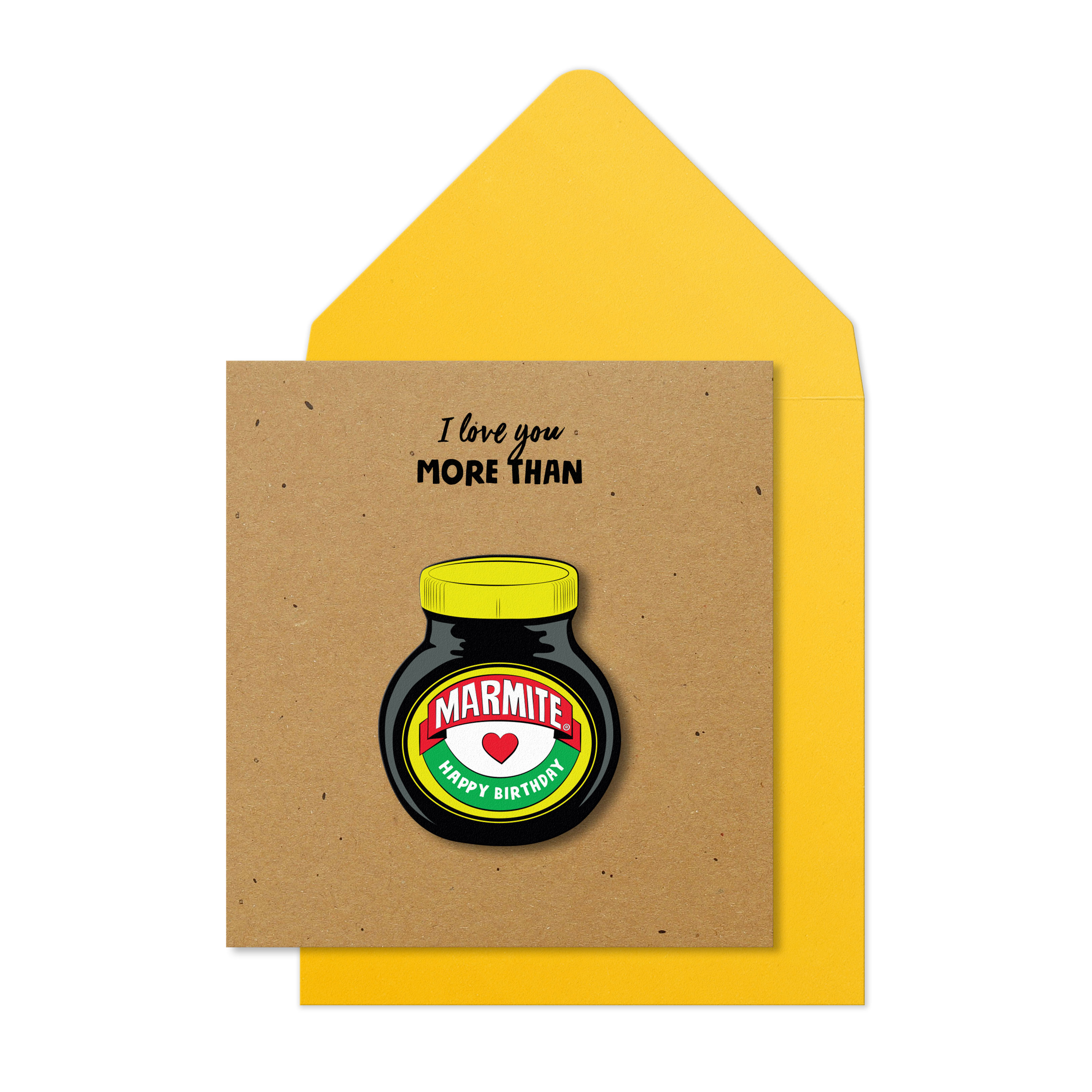 Above: The popularity of Tache’s original Marmite design sparked the licensing agreement with Unilever resulting in this officially-licensed design